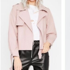 Faux Leather ‎ Moto Jacket
